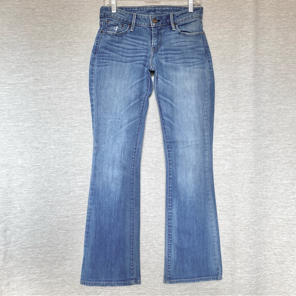 Levi's Demi Curve Women's Skinny Boot Jeans in Light Blue 26x31